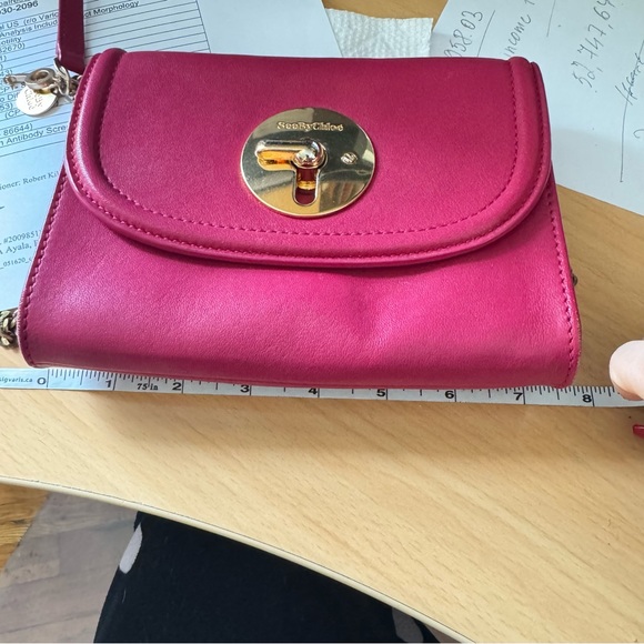 See By Chloe  cross-body  Pink  bag size S - Picture 11 of 15